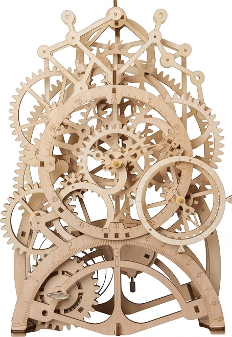 Zegar wahadłowy - 3D drewniane puzzle
