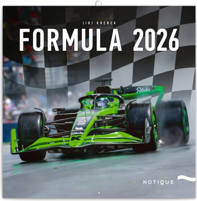 Kalendarz Notatnikowy Formuła 1 – Jiří Křenek 2026