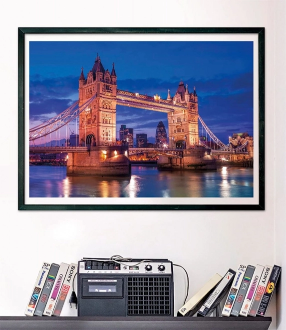 Puzzle 1000 elementów - Tower Bridge w nocy