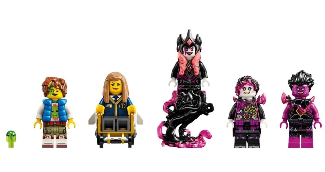 Różnorodna kolekcja minifigurek