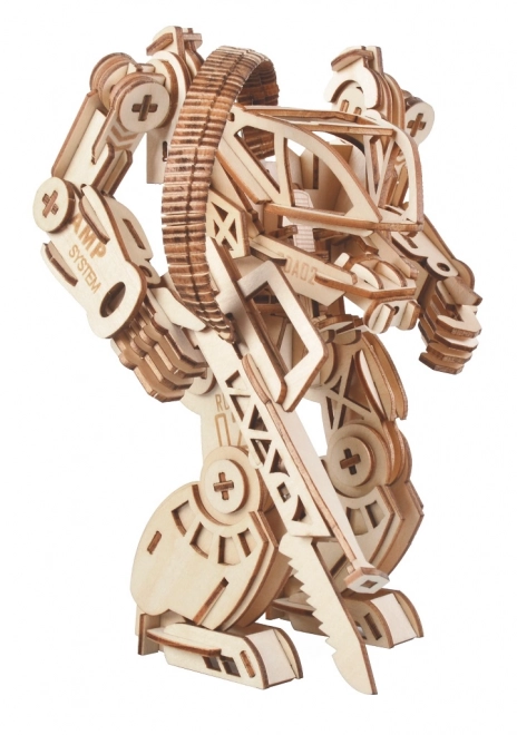 Woodcraft Drewniane 3D Puzzle AMP Powersuit