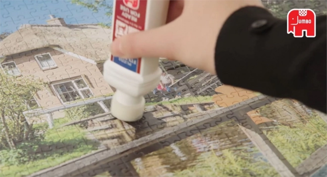 Klej do puzzli z aplikatorem gąbkowym