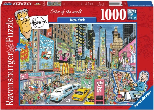 Ravensburger puzzle Miasta świata New York 1000 elementów
