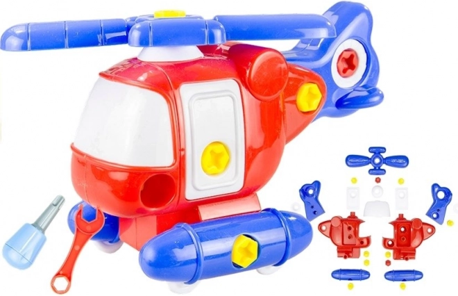 Śrubowana helikoptera – zestaw konstrukcyjny dla dzieci
