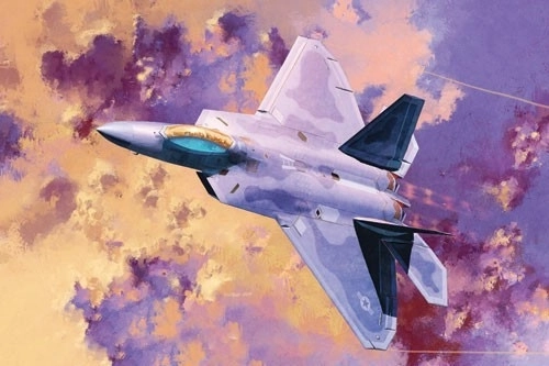 Model samolotu F-22A Raptor w skali 1:72 od Academy