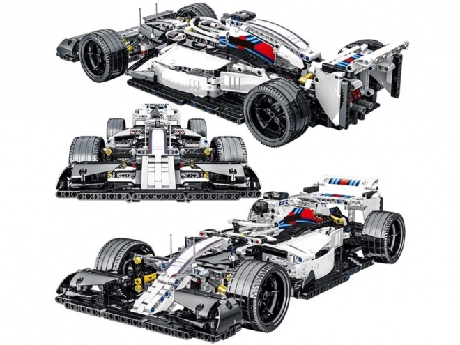 Techniczne klocki Bolid F1 auto wyścigowe