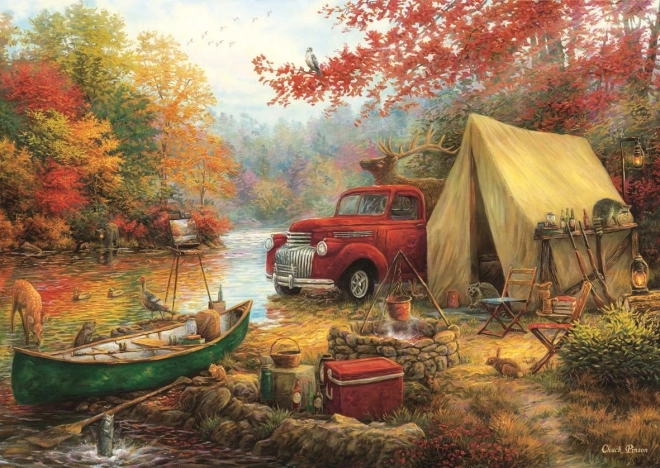 Puzzle Dzielenie się przyrodą 1500 elementów