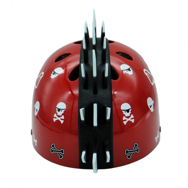 Kask Piráci czerwony - rozmiar S