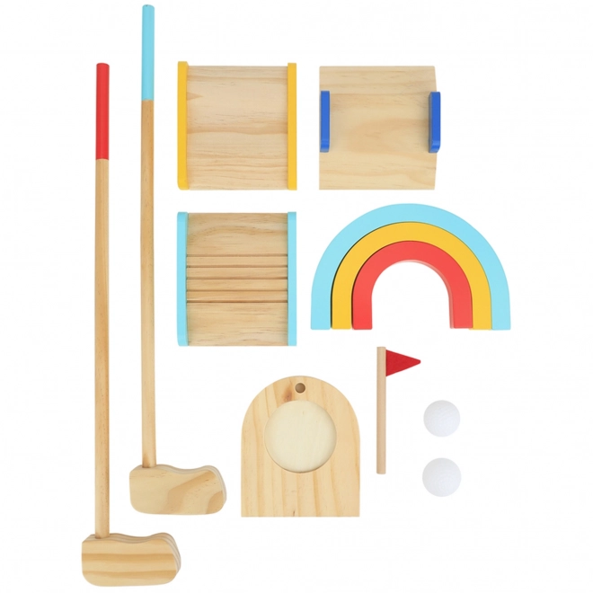 Drewniana gra golfowa dla dwóch osób – Tooky Toy
