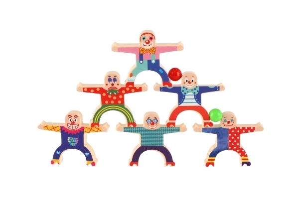 Gra balansująca herkules mini plastik 26 szt. 3 kolory w pudełku 21x19x3,5cm