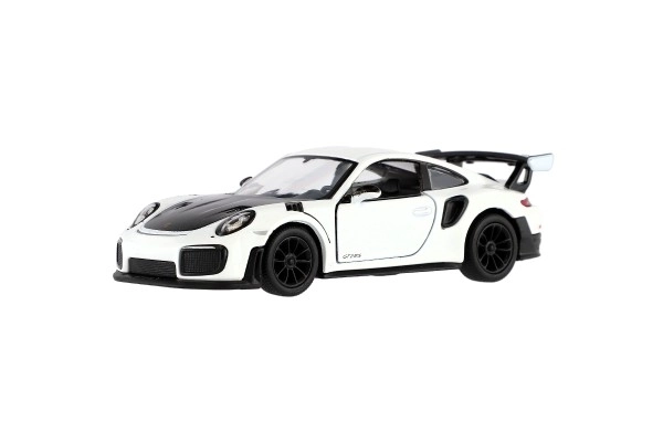 Auto Kinsmart Porsche 911 GT2 RS metal/plastik 13cm 4 kolory na napęd wsteczny 12 sztuk w pudełku