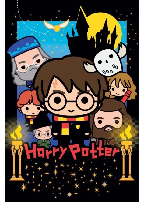 3D Puzzle Harry Potter 300 elem. z pluszową zabawką