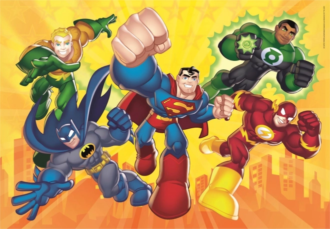 Puzzle DC Super Friends 4w1 dla dzieci