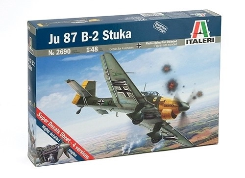Model samolotu Junkers JU-87 B Stuka Bitwa o Anglię