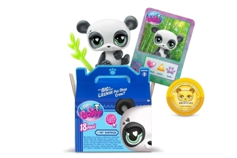 Littlest Pet Shop figurka - zamknięte pudełko z 18 rodzajami
