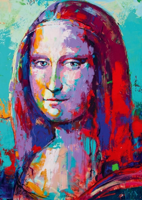 Puzzle 1000 elementów Mona Lisa – VOKA (HEYE)