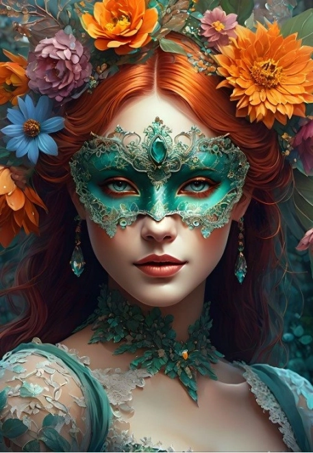 Bluebird puzzle Karnawałowa piękność 1000 elementów
