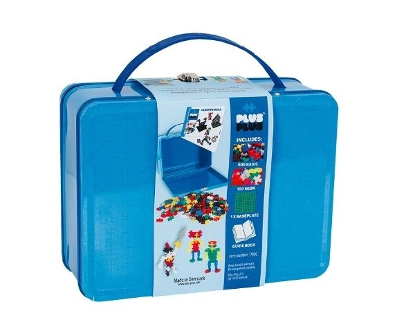 Klocki Plus-Plus mini zestaw podstawowy w walizce 600 szt.