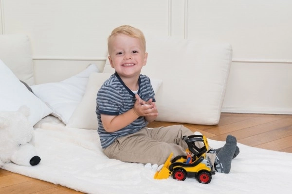 Auto Truckies ładowarka plastikowa 20cm z figurką w pudełku 24m+