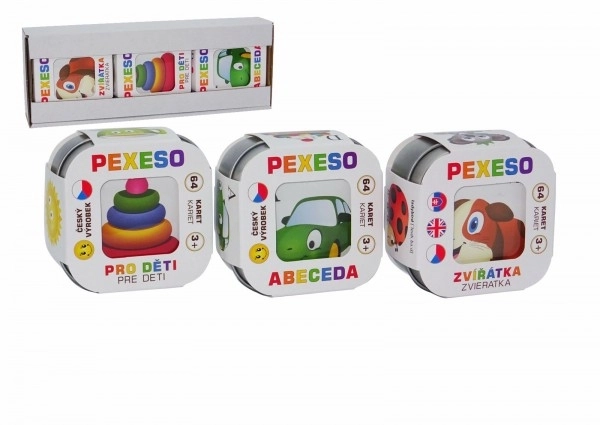 Pexeso Alfabet, Zwierzątka i Zabawka Dziecięca