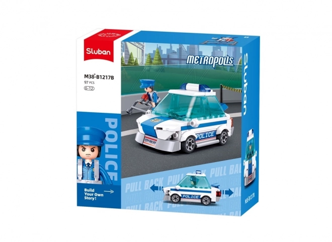 Sluban Metropolis M38-B1217B Miejska policja patrolowa