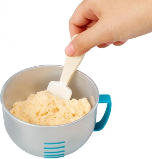 Miarka z podziałką i szpatułka do precyzyjnego mieszania