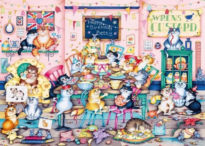 GIBSONS Puzzle Betty ma urodziny 1000 elementów