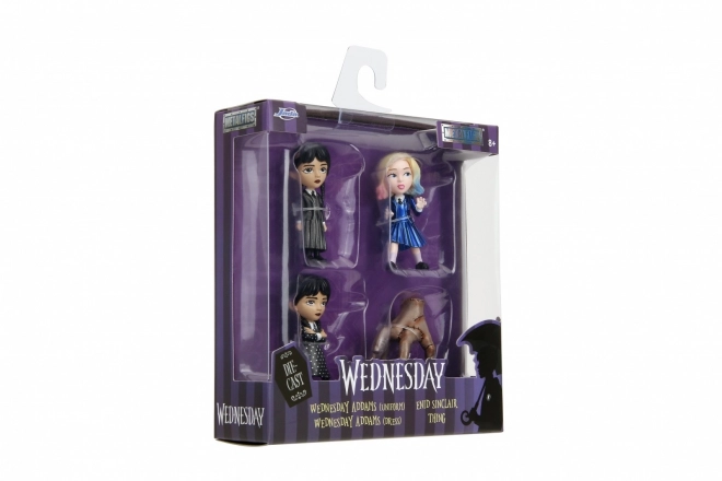 JADA metalowe figurki Wednesday 4 sztuki 6,5 cm