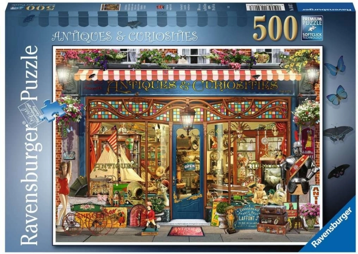 puzzle 500 elementów – antyki i inne rzeczy