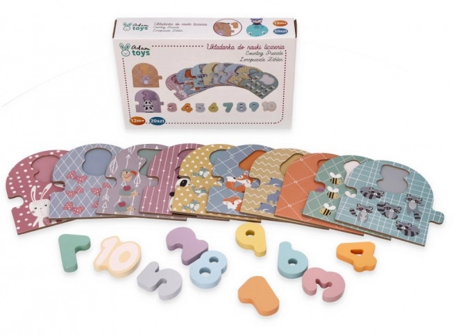 Liczenie puzzle 1-10