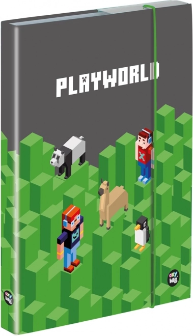 Pudełko na zeszyty A5 Jumbo Playworld