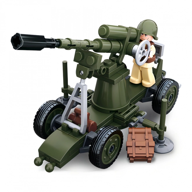 Sluban WWII M38-B0678C 4w1 Działko przeciwlotnicze
