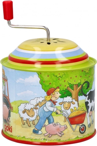 Pozytywka z motywem farmy