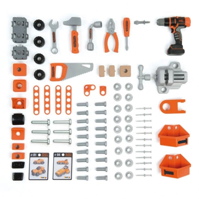 Dziecięcy stół warsztatowy Black+Decker Bricolo Ultimate