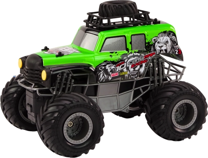 Napęd na cztery koła i duże koła do terenu