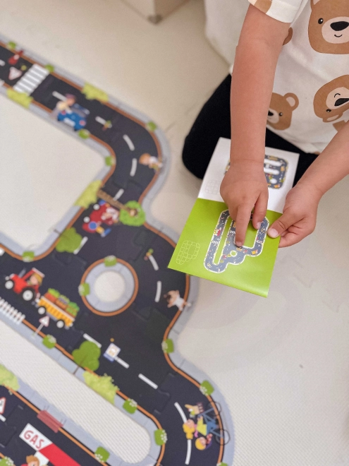 Tooky Toy Autopaska Puzzle