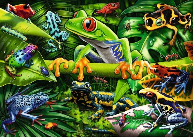 Puzzle Niesamowite płazy 35 elementów