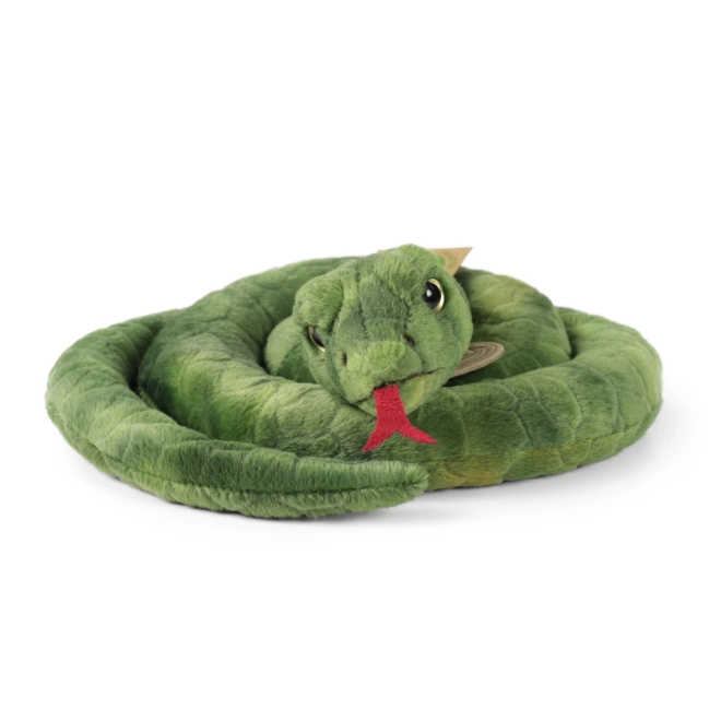 Zielony pluszowy wąż 90 cm EKOLOGICZNY