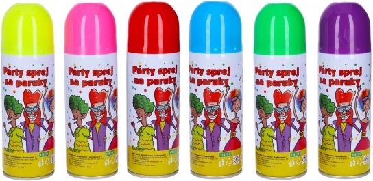 Kolorowy spray do peruk