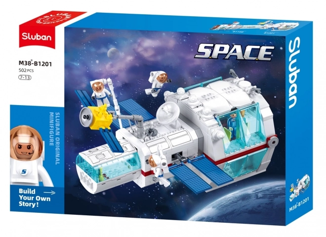 Model sterownika podstawowej stacji kosmicznej Dream Space Sluban