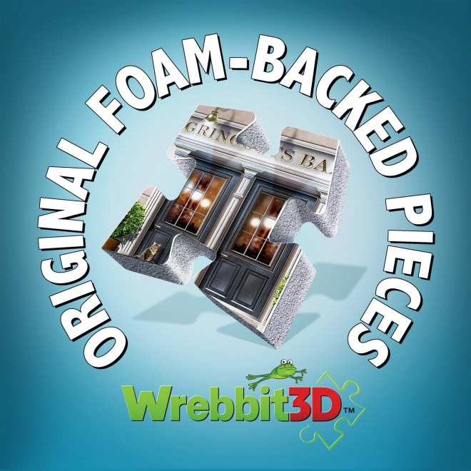 3D puzzle WREBBIT Harry Potter: Bank Gringotta 300 części