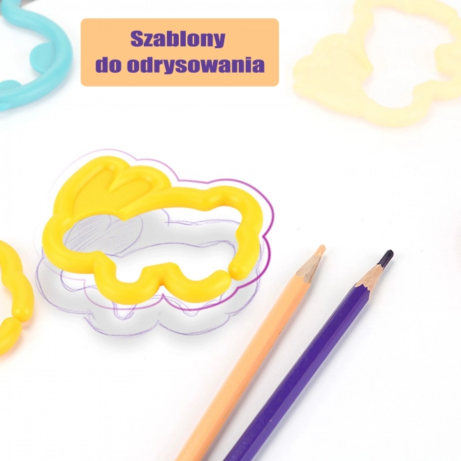 Zabawki sensoryczne dla niemowląt Woopie baby - łańcuch zwierzęcy 24 szt.