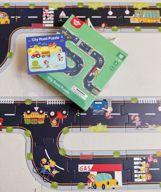 Tooky Toy Autopaska Puzzle