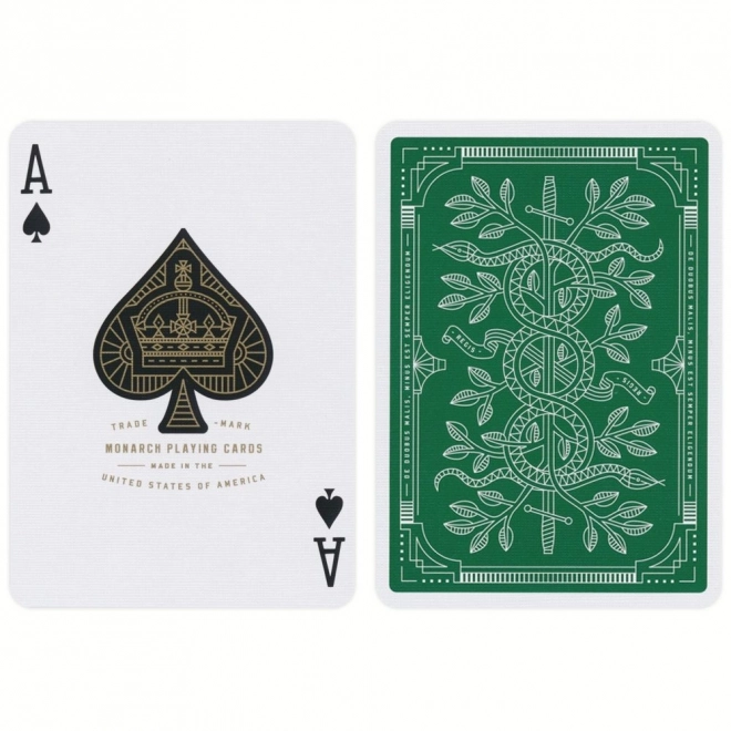 Karty Monarchs Zielone
