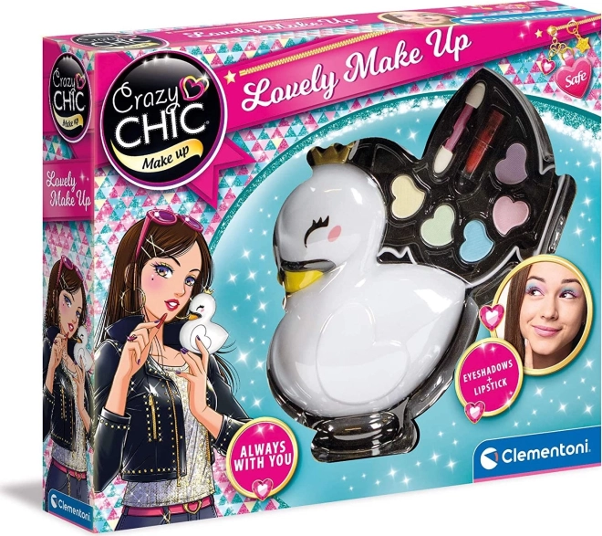 Crazy Chic Urocze laboratorium makijażu łabędź CLEMENTONI