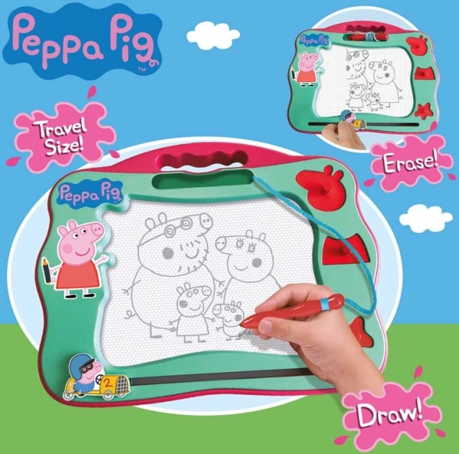 CHARACTER Świnka Peppa: Magnetyczna tablica do rysowania