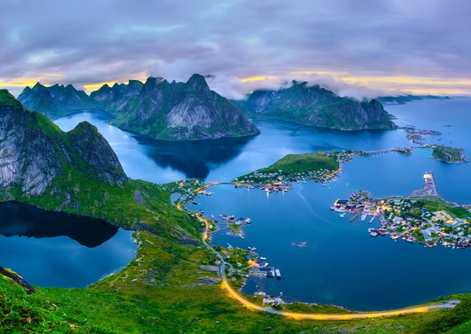 Enjoy puzzle Lofoty, Norwegia – 1000 elementów