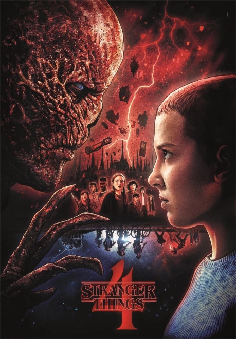 Puzzle Stranger Things 4. seria: El 1000 elementów