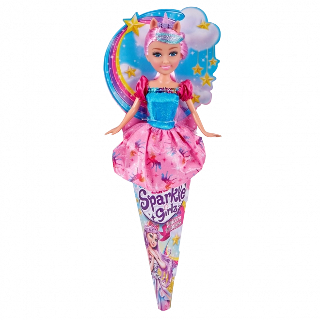 Wróżka jednorożec Sparkle Girlz w rożku