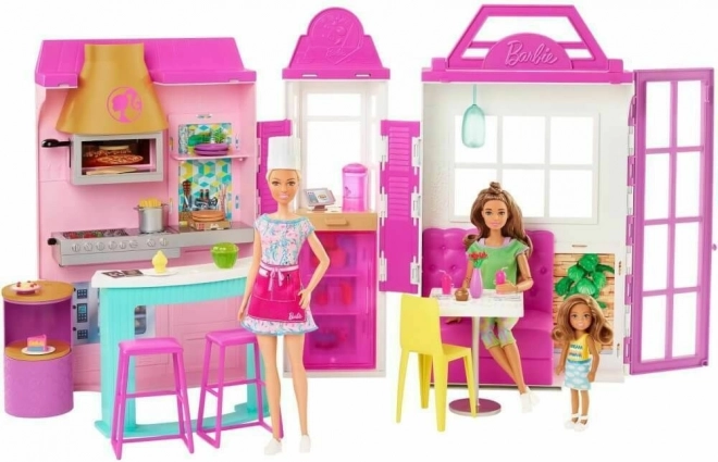 Zestaw Barbie Restauracja z akcesoriami